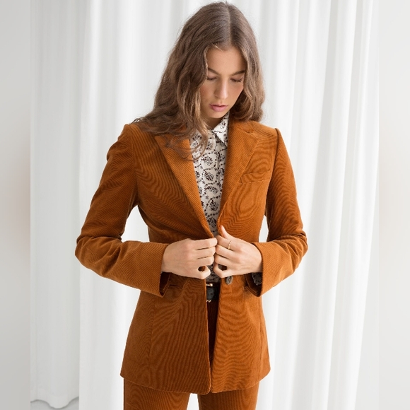 Avec Les Filles Jackets & Blazers - NWT Anthropologie Avec Les Filles Cordouroy Blazer - l